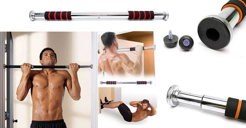 Xà đơn treo tường tại nhà là dụng cụ tập gym lý tưởng nhất hiện nay
